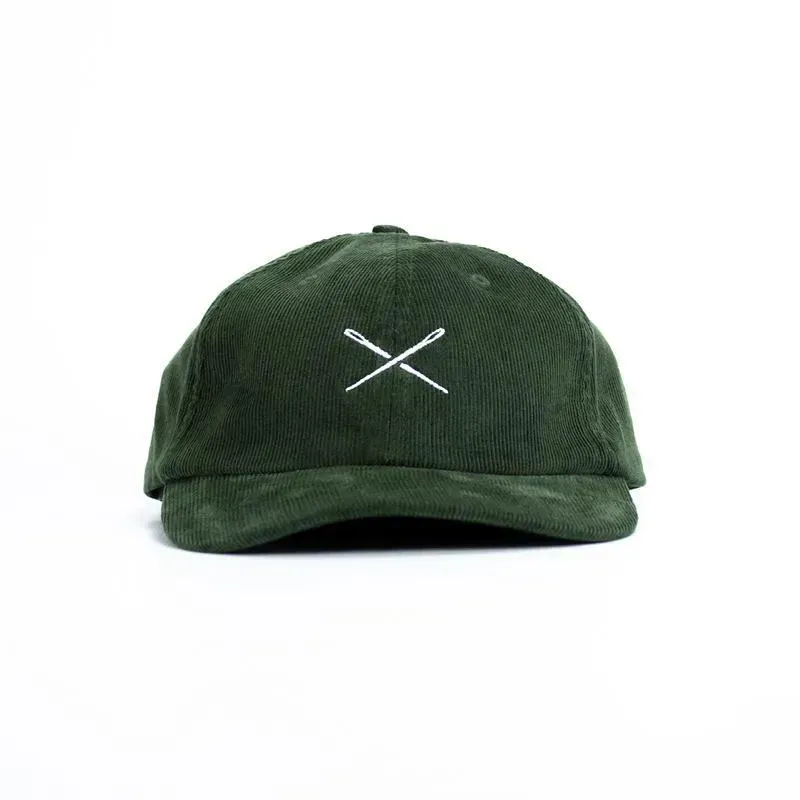Restrap Camp Cap in Forest Green-1