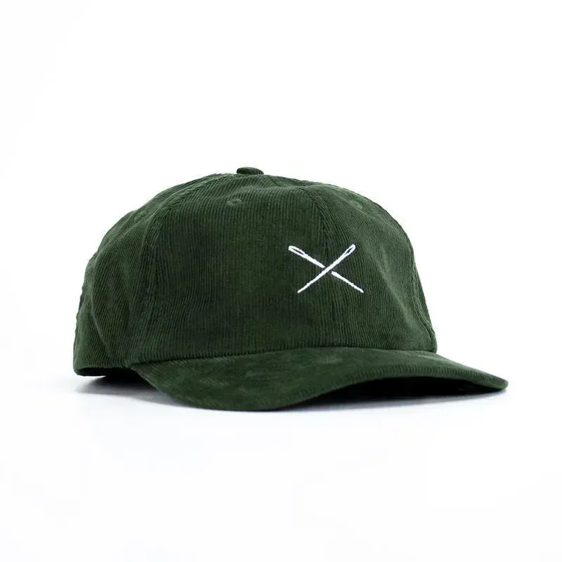 Restrap Camp Cap in Forest Green