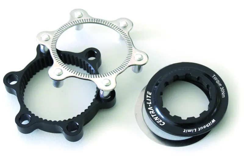 XLC Centerlock Adapter Black 2.3