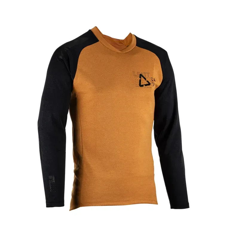 Leatt MTB Shirt AllMtn 5.0 in RUST Size Medium