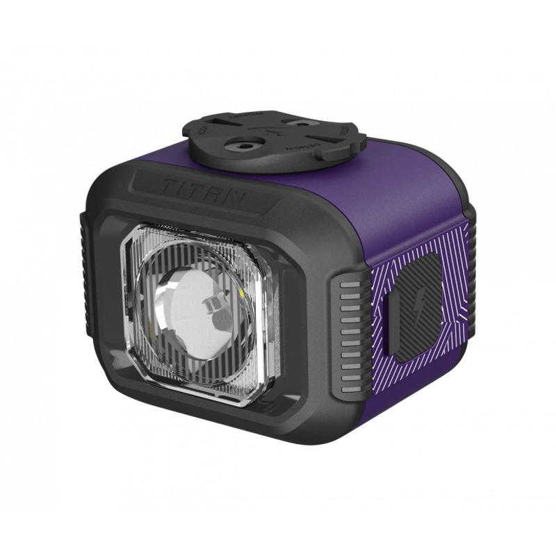 Moon TITAN MINI 700lm Front Light in Purple