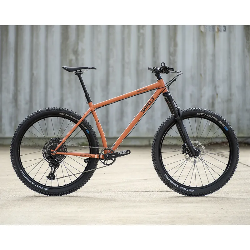 Surly Karate Monkey 27.5+ Suspension Peach Salmon Sundae