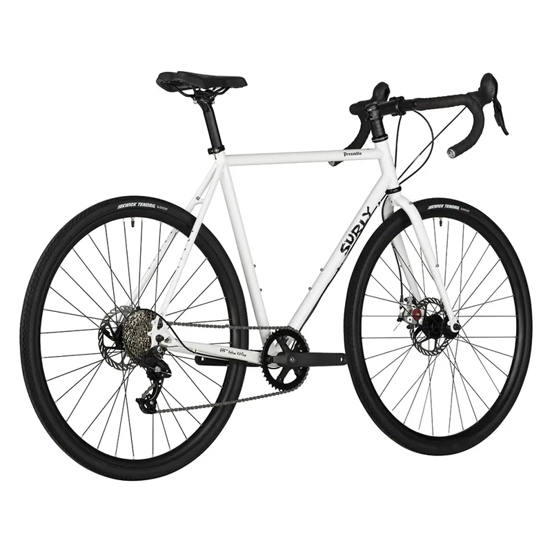 Surly Preamble Drop Bar Bike Thorfrost White-2