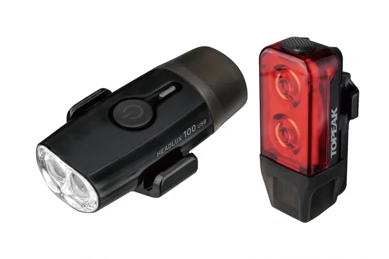 Topeak Powerlux HL100 / TL25 Light Set in Black