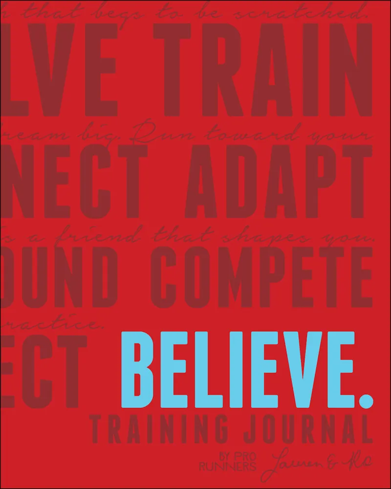 Velo Press Believe Training Journal