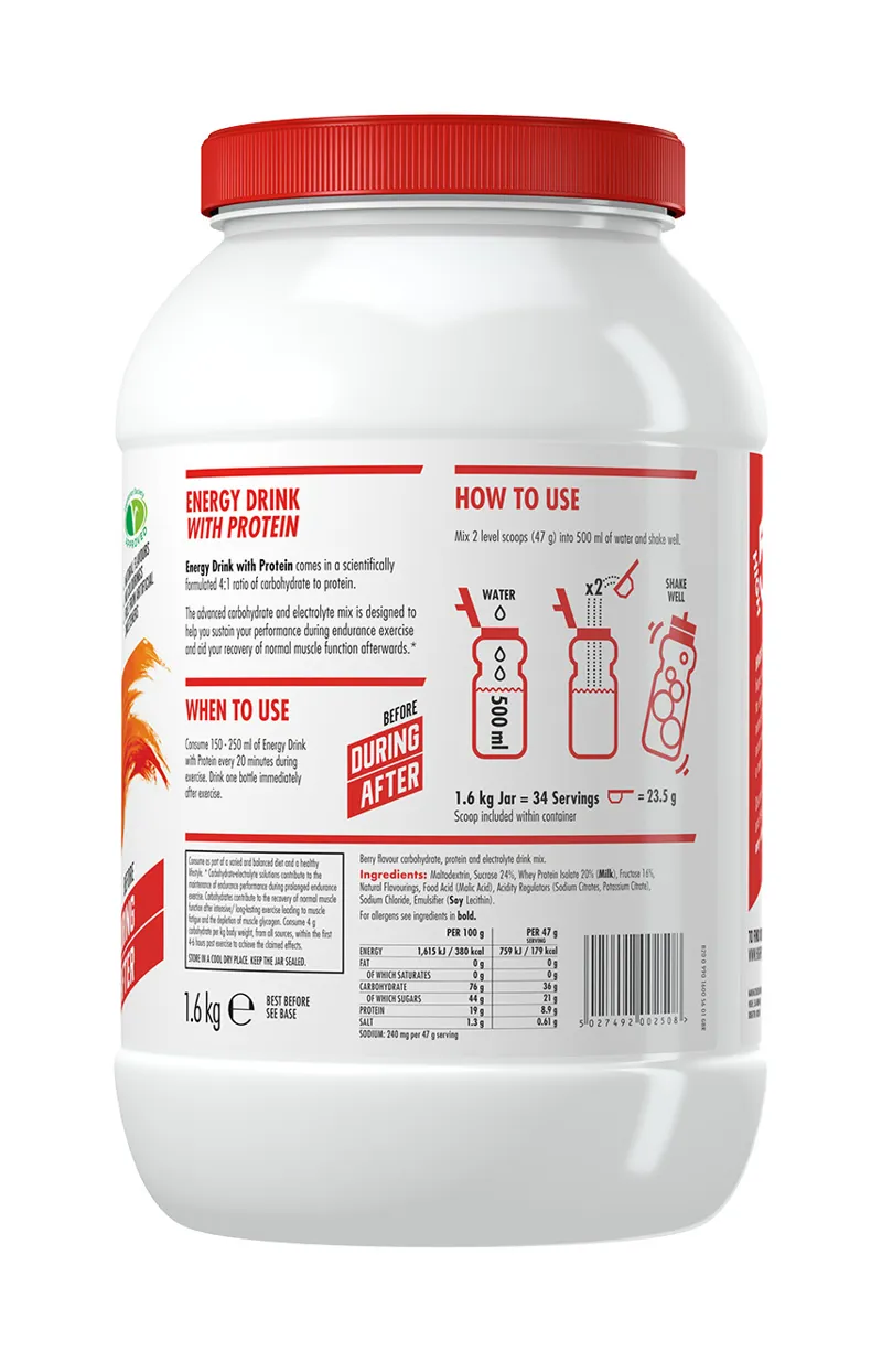 High5 Energy Drink Protein Tub 1.6kg-1