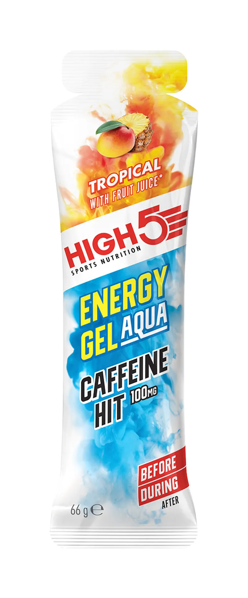 High5 Energy Gel Aqua Caffeine Hit x20 66g tropical-1