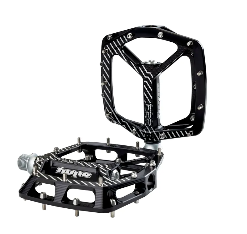 Hope F22 Pedals - Pair - Black
