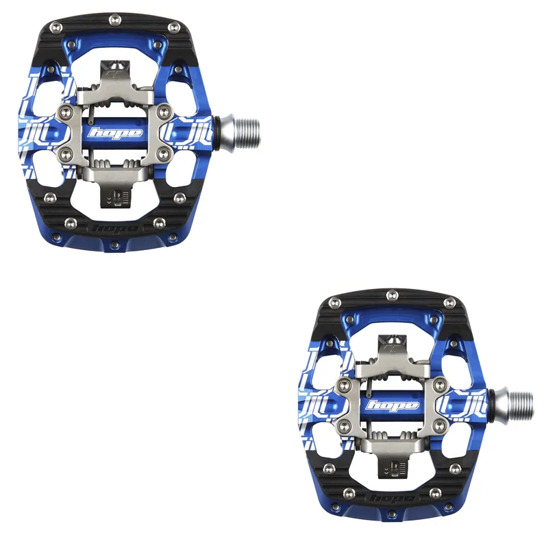 Hope Union Pedals - Pair - Blue