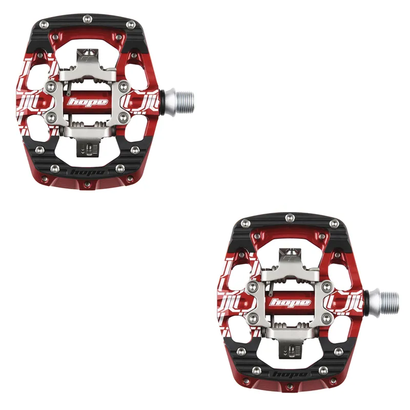 Hope Union Pedals - Pair - Red