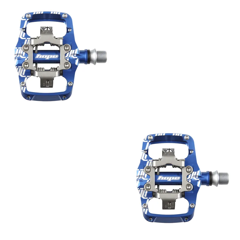 Hope Union Pedals - Pair - Blue-1