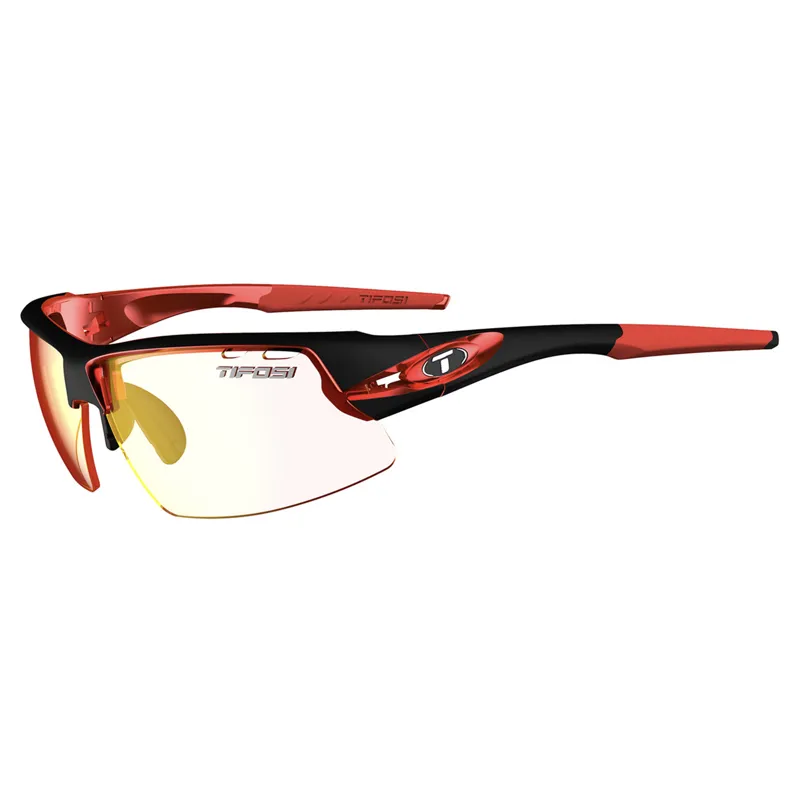 Tifosi Crit Clarion Fototec Single Lens Sunglasses - Limited Edition - Black-Red