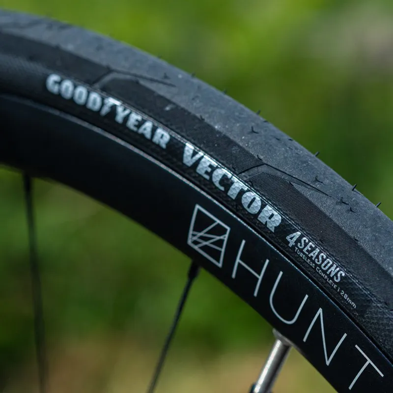 Goodyear Vector 4Seasons Tube Type 700x Road Tyre in Black-2