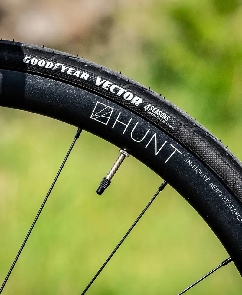 Goodyear Vector 4Seasons Tube Type 700x Road Tyre in Black-1