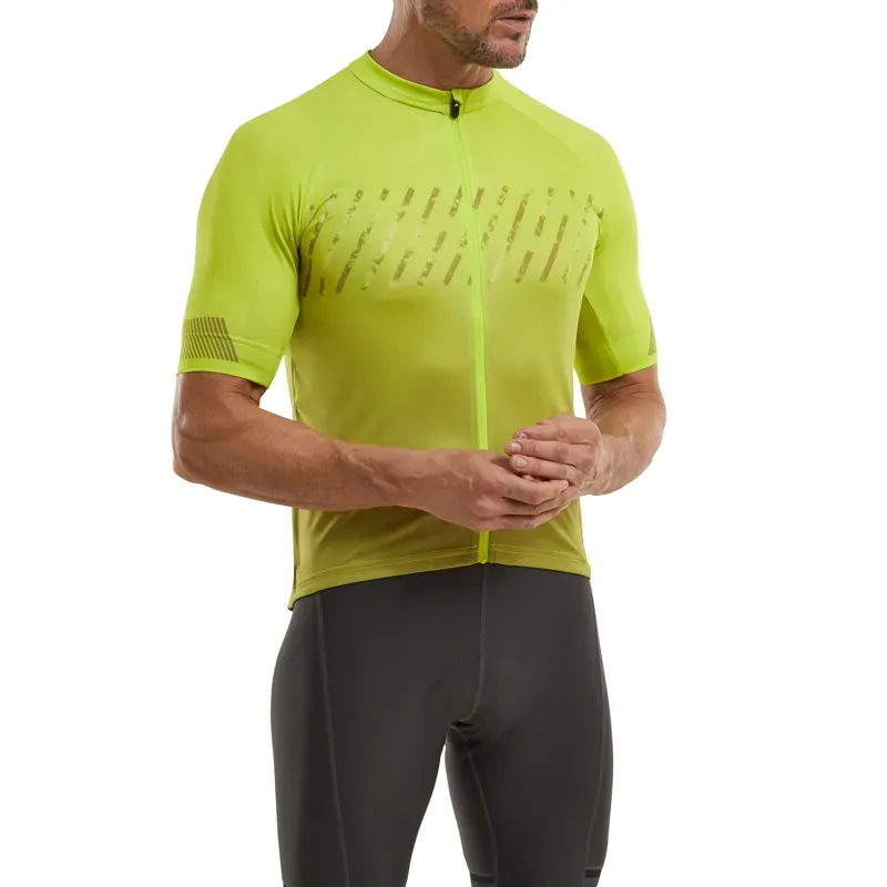 Altura Airstream Short Sleeve Cycling Jersey in Lime