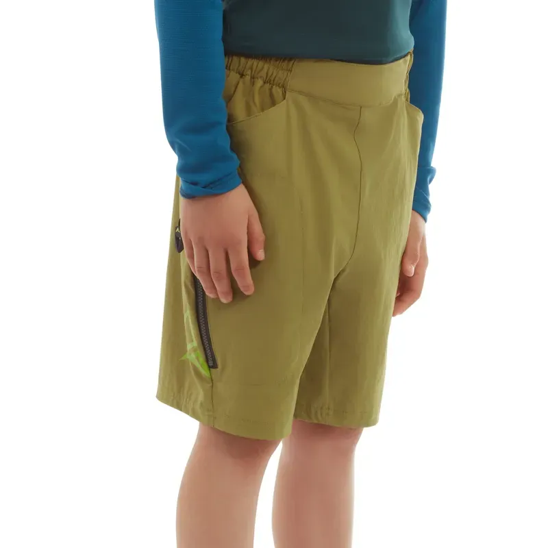 Altura Kids Spark Trail Shorts in Olive