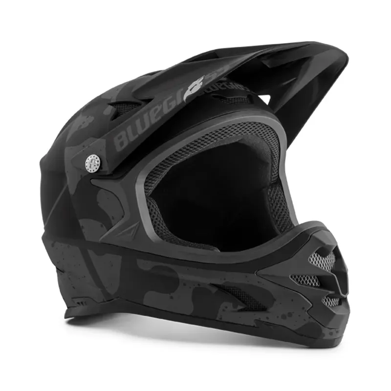 Bluegrass Intox Full Face Mountain Bike Helmet in Camo Black