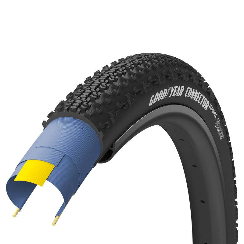 Goodyear Connector All Terrain Tubeless Complete Tyre in Black