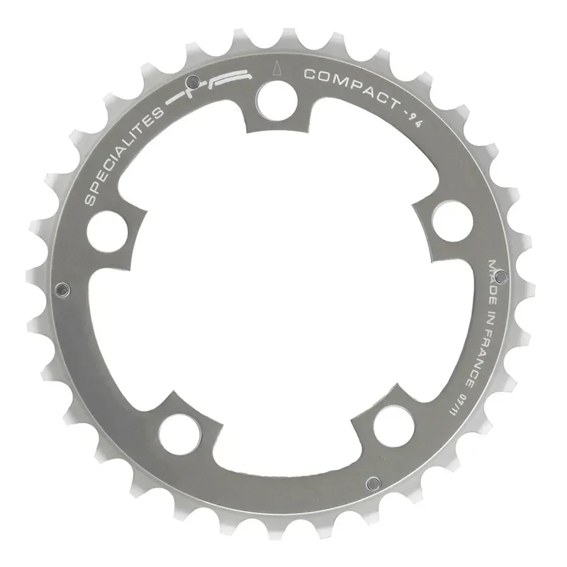 TA 94PCD 5 Arm 9X Chainrings Silver