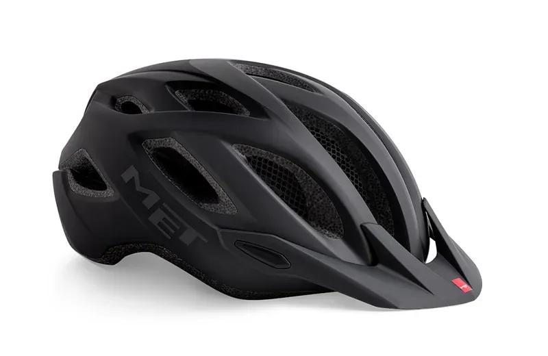 MET Crossover Helmet in Black
