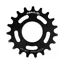 Halo Fixed Sprocket in Black