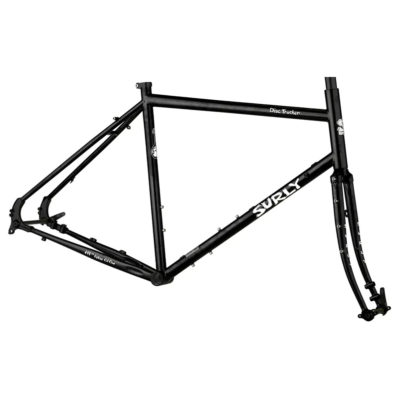 Surly Disc Trucker frameset in Black