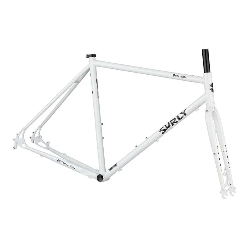 Surly Preamble Frameset - White Thorfrost White