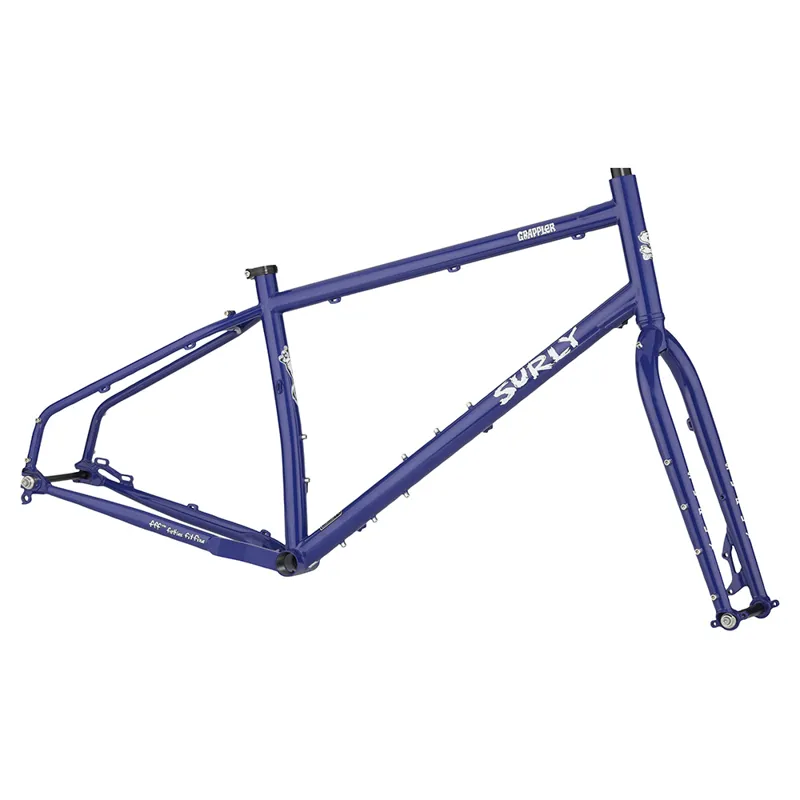 Surly Grappler Frameset - Blue Subterranean Homesic