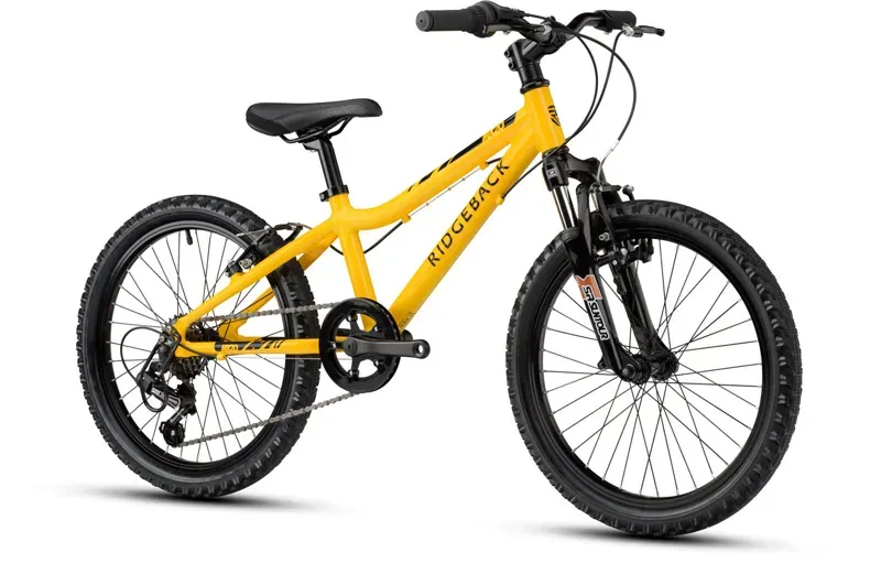 Ridgeback MX20 Kids Bike in Yellow-1