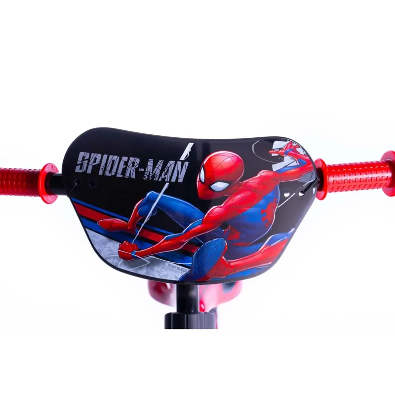 Huffy Spider-Man Kid's Balance Bike 12 inch wheels in Spider-Man Theme Red and Blue-4