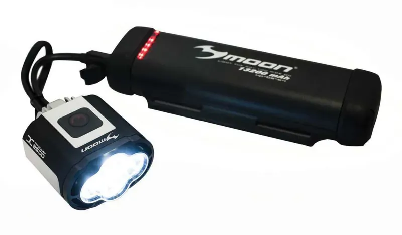 Moon Xp 2500 Front Light In Black