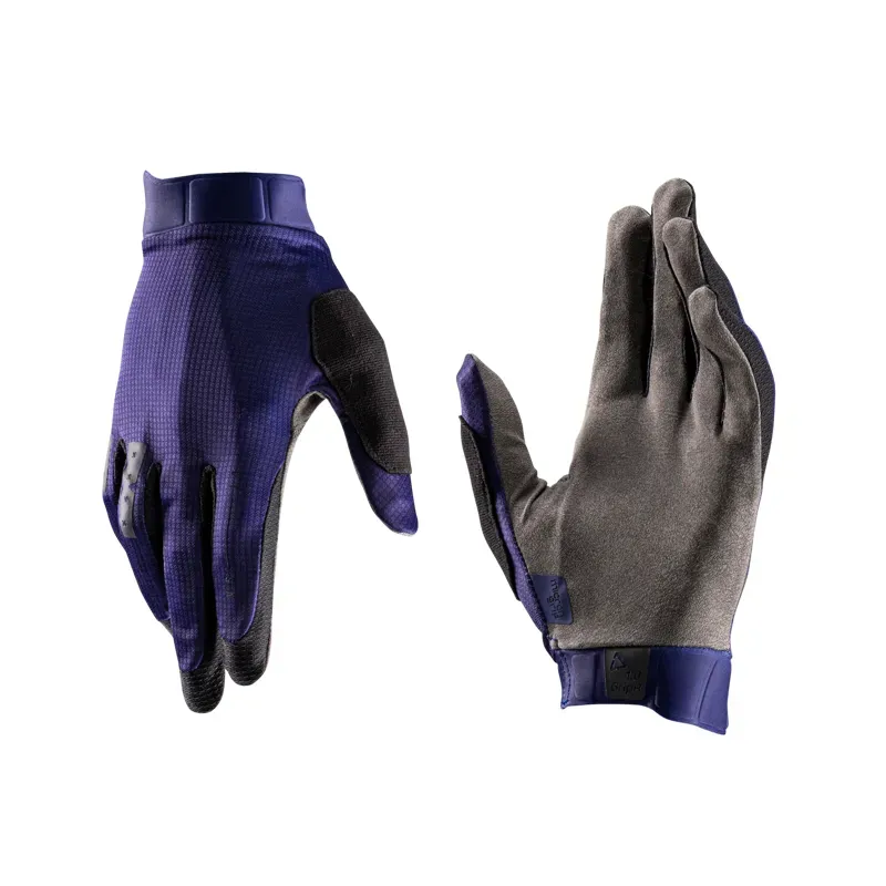 Leatt 1.0 GripR MTB Gloves in Galaxy Bluec