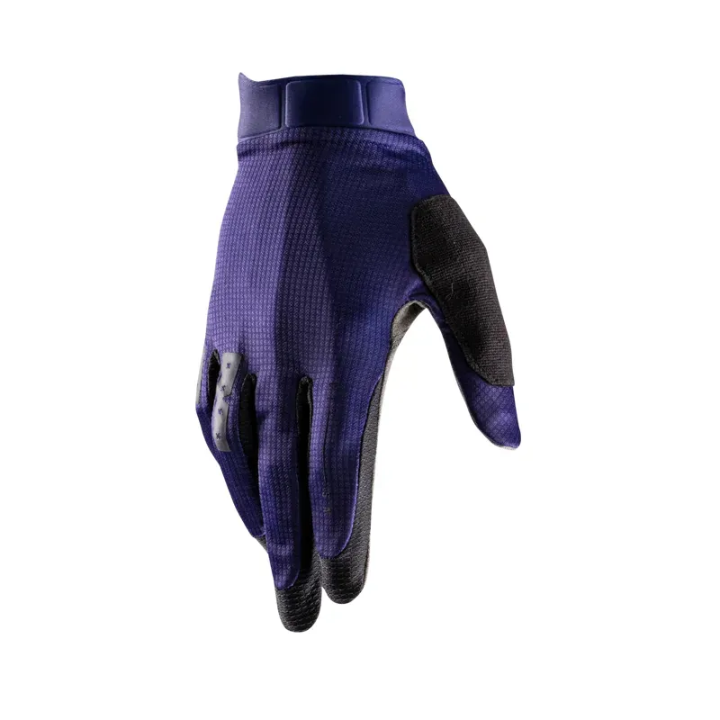 Leatt 1.0 GripR MTB Gloves in Galaxy Bluec-1