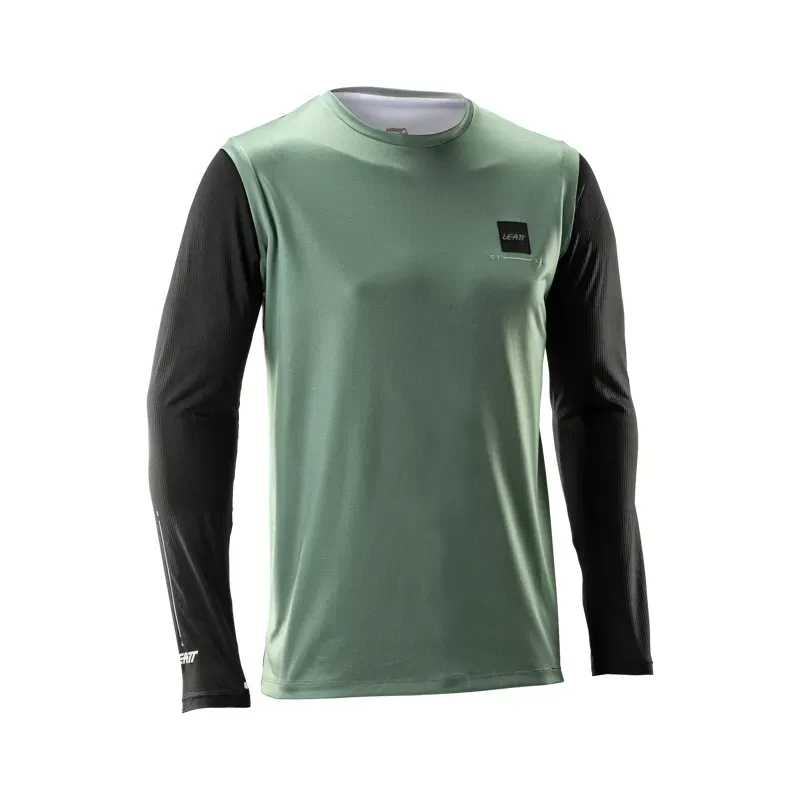 Leatt Gravity 1.0 MTB Ride Kit in Mist Green-1