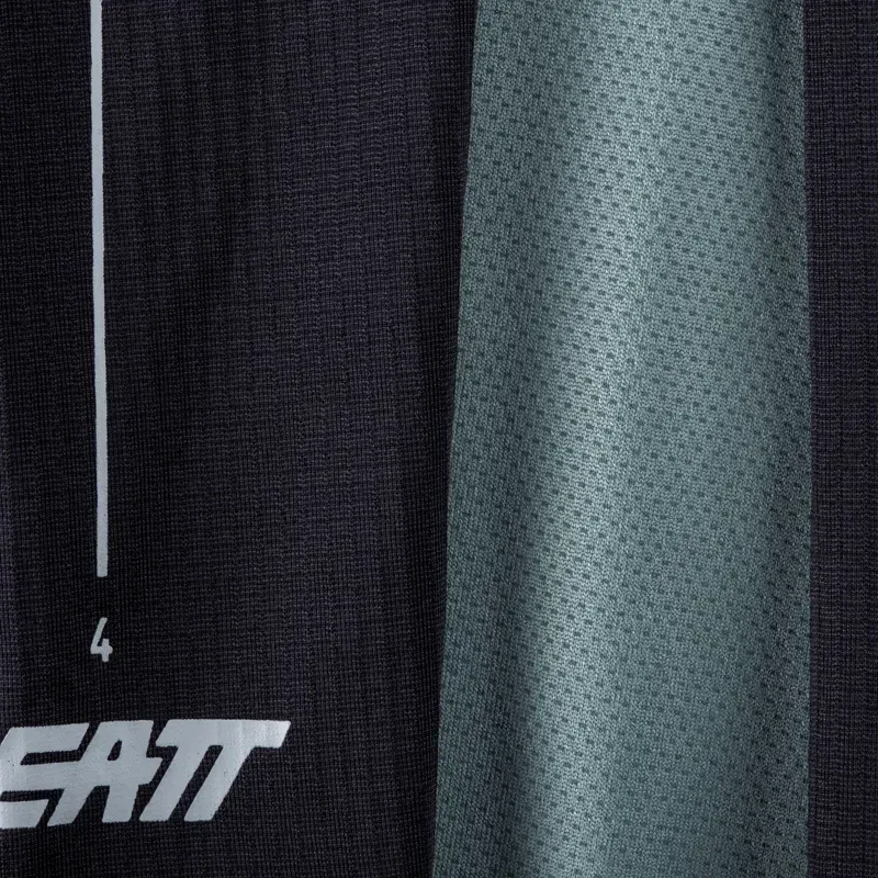 Leatt Junior/Mini Gravity 1.0 MTB Ride Kit in Mist Green-1