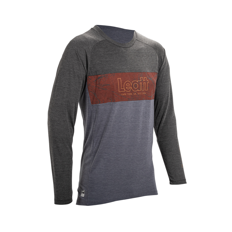 Leatt Gravity 2.0 MTB Jersey in Black-1