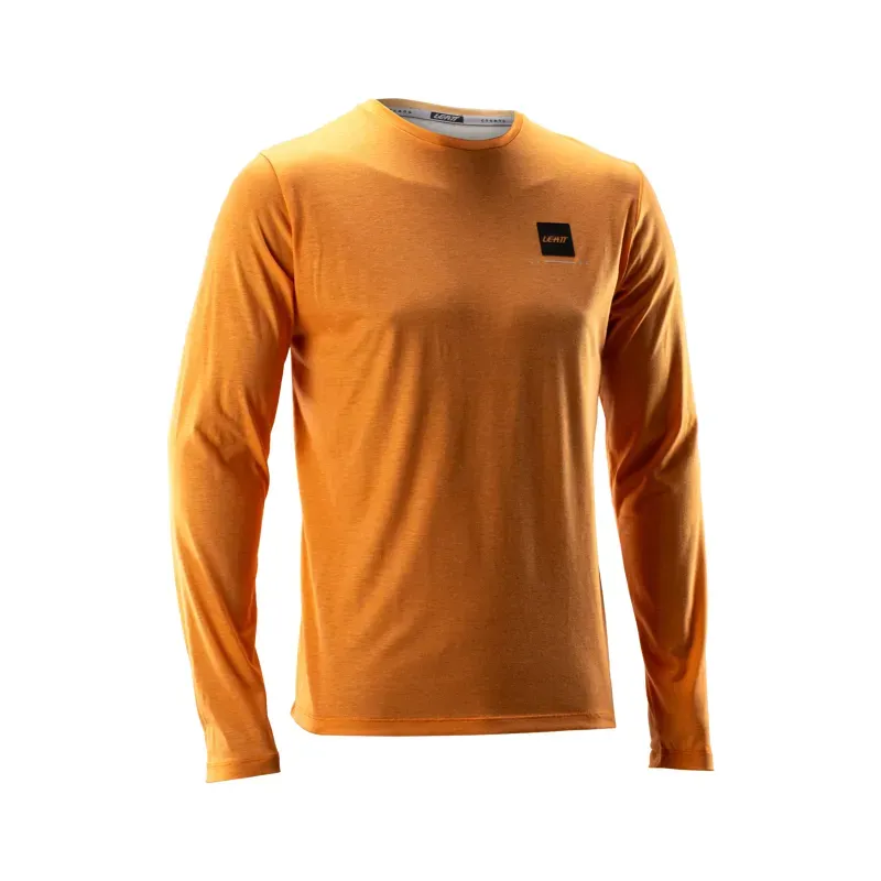 Leatt Gravity 3.0 Long Sleeve MTB Jersey in Lager Yellow