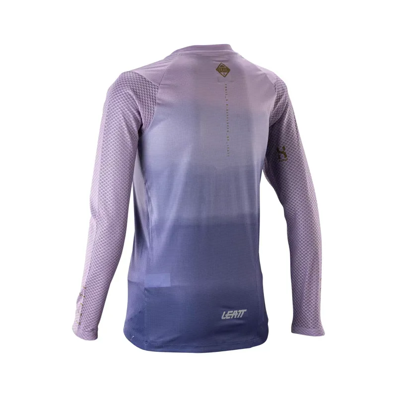 Leatt Women's Trail 3.0 Long Sleeve Jersey in Cosmic Blue-1