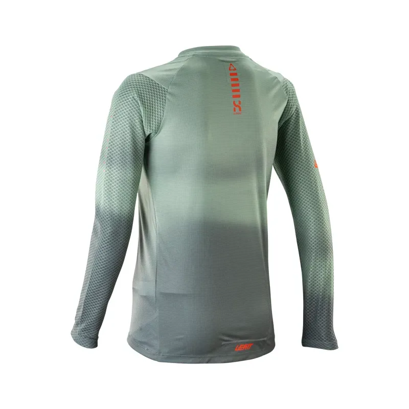 Leatt Women's Trail 3.0 Long Sleeve Jersey in Mist Green-1