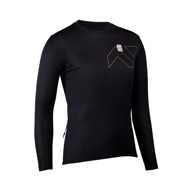 Leatt Women's Trail 3.0 MTB Jersey in Black