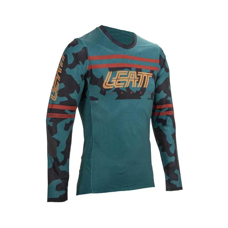 Leatt Gravity 4.0 MTB Jersey in Teal