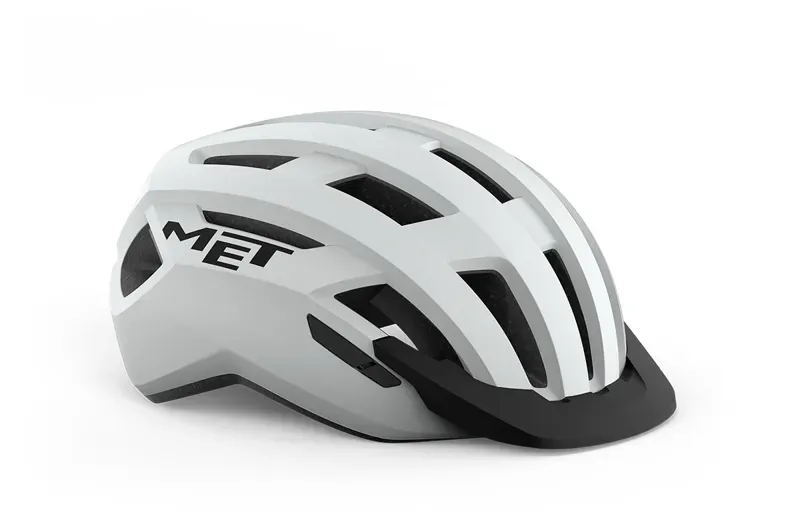 Met Allroad Helmet in Matt White