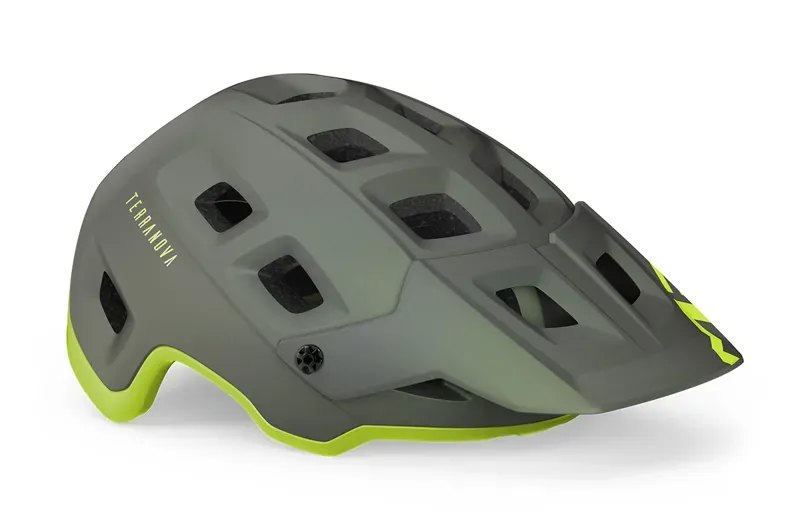 Met Terranova Helmet in Gray Lime