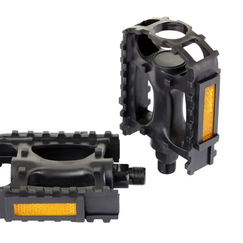 M Part - Resin MTB Pedals 9/16 Inch Thread Black