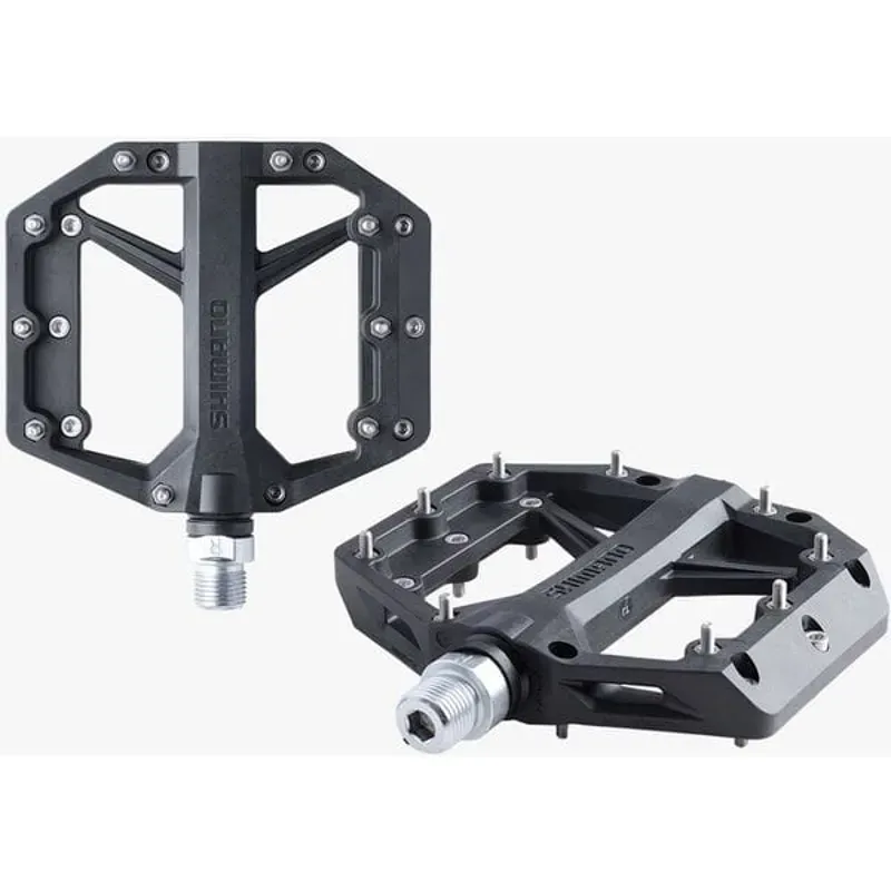 Shimano Pedals GR400 Flat Pedals in Black-2