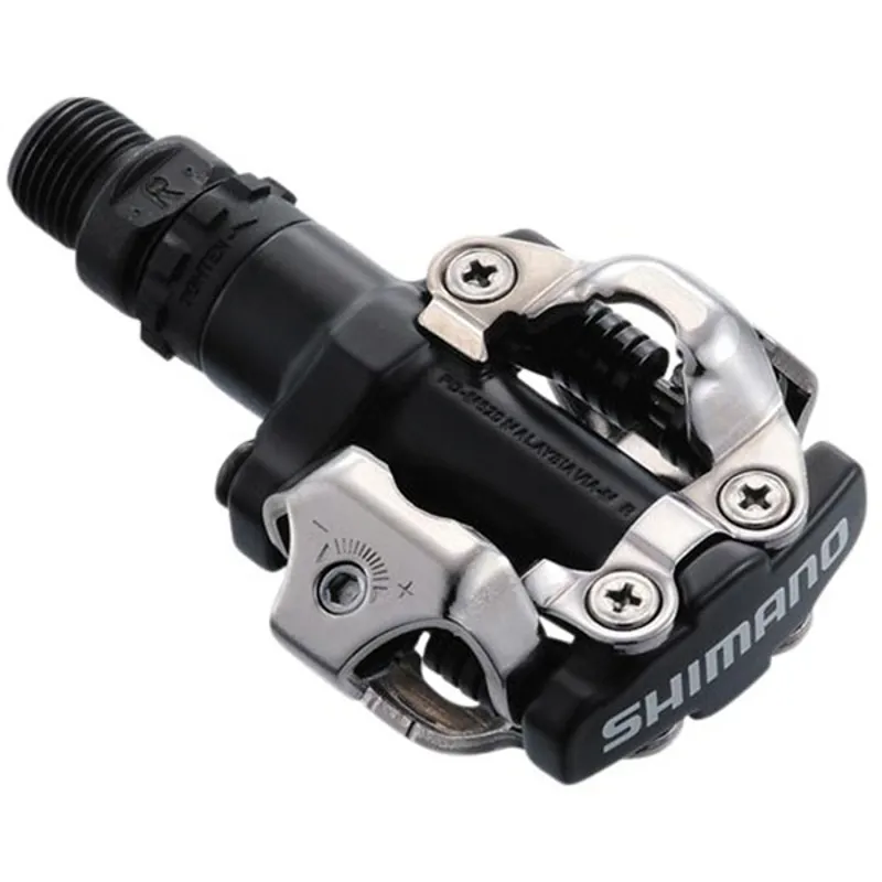 Shimano PD-M520 MTB SPD pedals - two sided mechanism black