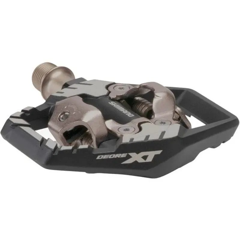 Shimano Pedals XT PD-M8120 Trail Wide SPD 9/16 Inches Pedals in Black