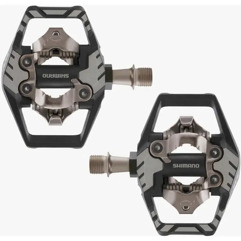 Shimano Pedals XT PD-M8120 Trail Wide SPD 9/16 Inches Pedals in Black-3