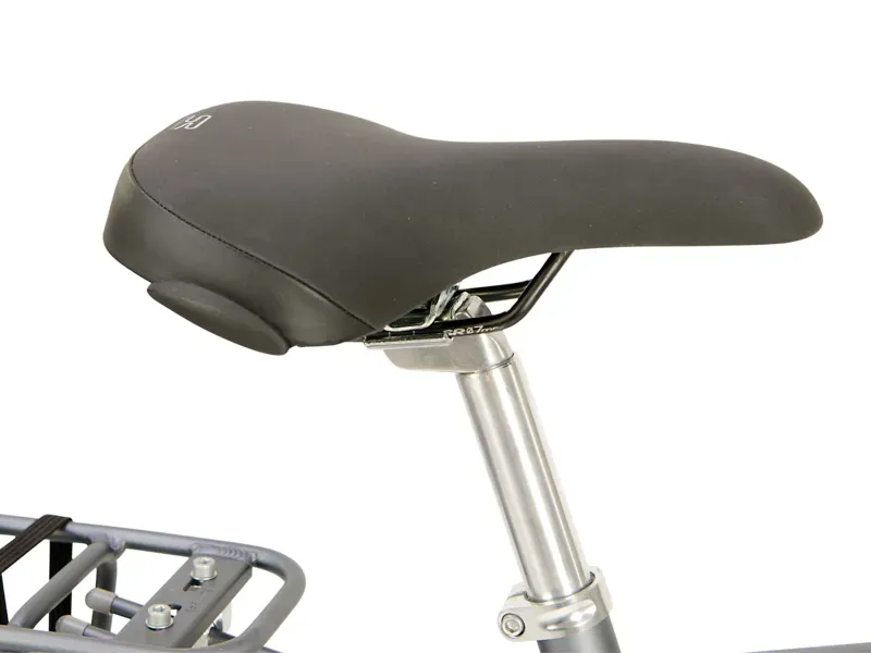 Raleigh Pioneer Tour Crossbar Hybrid Bike in Blue - Silver-3