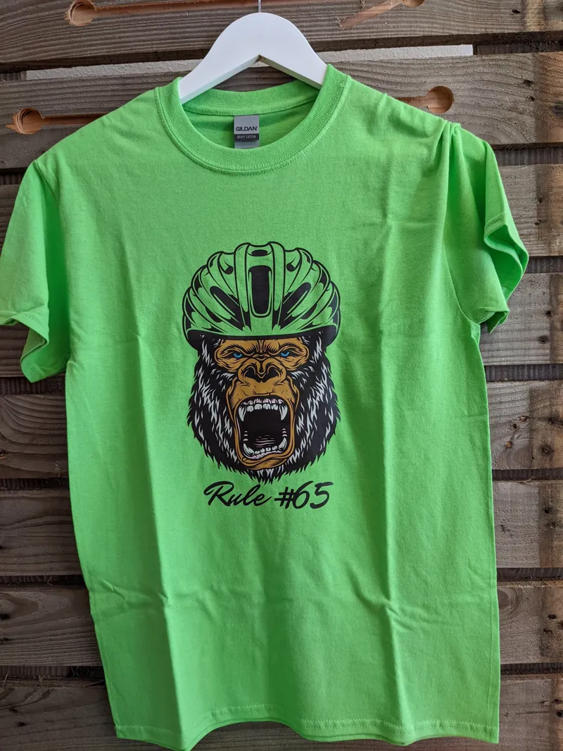 Rule 65 - Angry Gorilla - T-shirt - Green